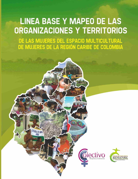 Portada de Organizaciones y territorios de la región Caribe de Colombia